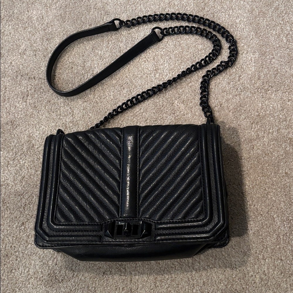 Rebecca Minkoff black shoulder bag